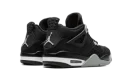 Air Jordan 4 GS "Black Canvas"