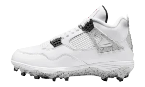 Air Jordan 4 TD Cleat "White Cement"