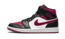 Air Jordan 1 Mid "Bred Toe"