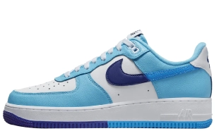 Air Force 1 - Split Light Photo Blue