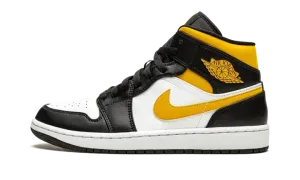 Air Jordan 1 Mid "White / Pollen / Black" 554724 177