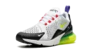 AIR MAX 270 WMNS "White Volt Siren Red" AH6789 116