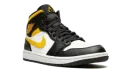 Air Jordan 1 Mid "White / Pollen / Black" 554724 177