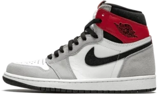 Air Jordan 1 - Light Smoke Grey Red
