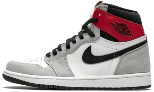 Air Jordan 1 - Light Smoke Grey Red