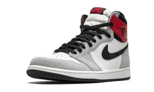 Air Jordan 1 - Light Smoke Grey Red 2