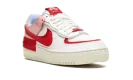AIR FORCE 1 LO SHADO MNS WMNS "Red Cracked Leather" CI0919 108