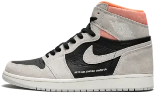 Air Jordan 1 - Grey Hyper Crimson