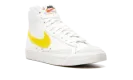 BLAZER MID 77 ESSENTIAL WMNS "Translucent Yellow Swoosh" DJ3050 101