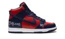 SB Dunk High "Supreme - By Any Means - Navy/Red" DN3741 600
