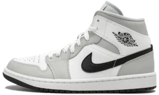 Air Jordan 1 - Light Smoke Grey Black