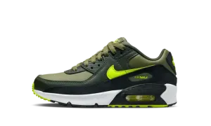 Air Max 90 Leather GS "Medium Olive Volt" DV3607 200