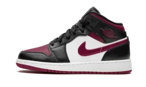Air Jordan 1 MID GS "Bred Toe" 554725 066