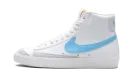 Blazer Mid '77 Vintage "White Aquarius Blue" BQ6806 126