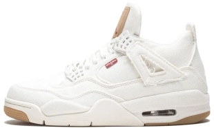 Air Jordan 4 - Levis NRG White Denim