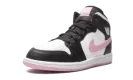 Jordan 1 Mid PS "White / Light Arctic Pink / Black"