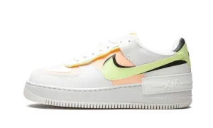 AIR FORCE 1 SHADO MNS WMNS "White / Barely Volt / Crimson Tint"