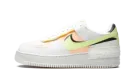 AIR FORCE 1 SHADO MNS WMNS "White / Barely Volt / Crimson Tint"