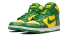 SB Dunk High "Supreme - By Any Means - Green/Yellow" DN3741 700