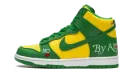 SB Dunk High "Supreme - By Any Means - Green/Yellow" DN3741 700