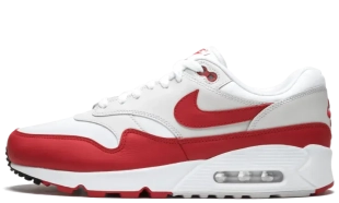 Air Max 90/1 - White University Red