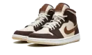 AIR JORDAN 1 MID SE WMNS "Brown Basalt Fleece" DO6699 200