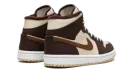 AIR JORDAN 1 MID SE WMNS "Brown Basalt Fleece" DO6699 200