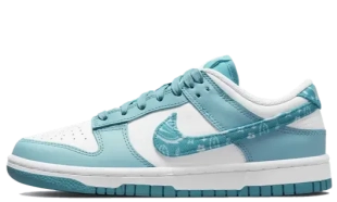 Dunk - Blue Paisley