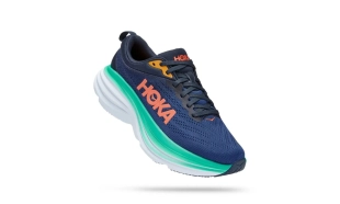 HOKA Bondi 8 - Outer Space Bellwether Blue 2