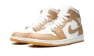 Air Jordan 1 Mid "Tan / Gum" 554724 271