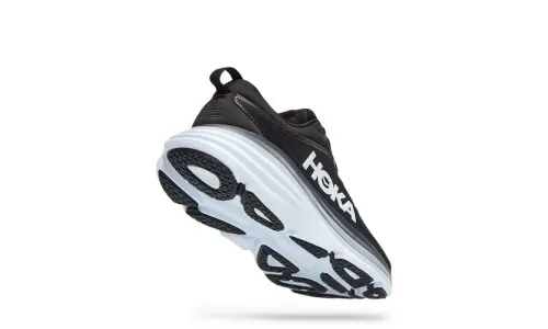 HOKA Bondi 8 - Black/ White