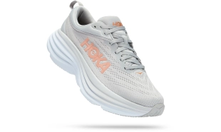 HOKA Bondi 8 - Harbor Mist / Lunar Rock 2
