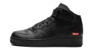 Air Force 1 Mid "Supreme - Mini Box Logo Black" FZ8784 001