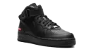 Air Force 1 Mid "Supreme - Mini Box Logo Black" FZ8784 001