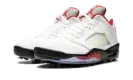 Air Jordan 5 Low Golf "Fire Red - Silver Tongue" CU4523 100