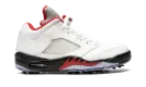 Air Jordan 5 Low Golf "Fire Red - Silver Tongue" CU4523 100