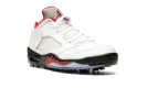 Air Jordan 5 Low Golf "Fire Red - Silver Tongue" CU4523 100