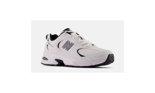 New Balance 530 - Leather White Black