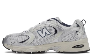 New Balance 530 - White Silver Navy