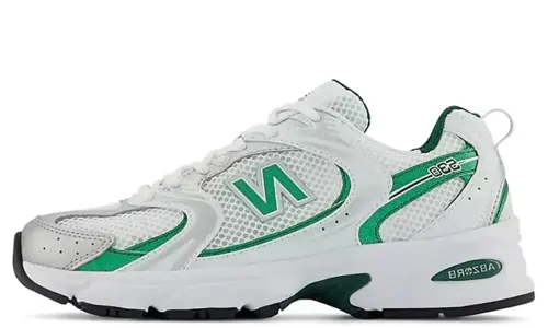 New Balance 530 - White Mint Green