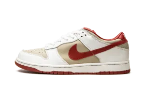 DUNK LO PRO MNS WMNS "Light Stone Varsity Red"