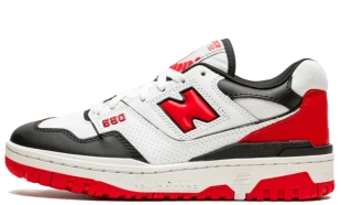 New Balance 550 - White Red Black
