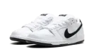 SB Dunk Low "White Black" HF3704 100