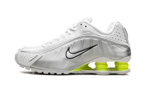 Shox R4 WMNS "White Metallic Silver Volt" AR3565 102