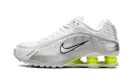 Shox R4 WMNS "White Metallic Silver Volt" AR3565 102