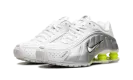 Shox R4 WMNS "White Metallic Silver Volt" AR3565 102