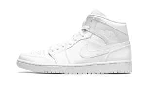 Air Jordan 1 Mid "Triple White" 554724 130