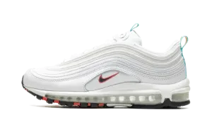 AIR MAX 97 MNS WMNS "White / Multicolor"