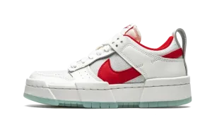 DUNK LO DISRUPT WMNS "Summit White / Gym Red"
