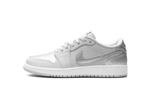 Jordan 1 Low OG GS "Metallic Silver" CZ0858 002